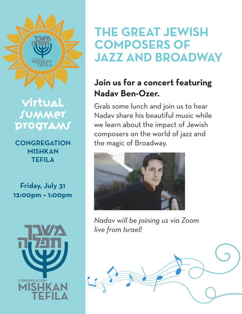 Banner Image for The Great Jewish Composers of Jazz and Broadway with Nadav Ben-Ozer